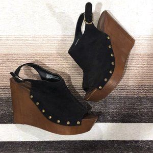 Mossimo Studded Ankle-Strap Wedges